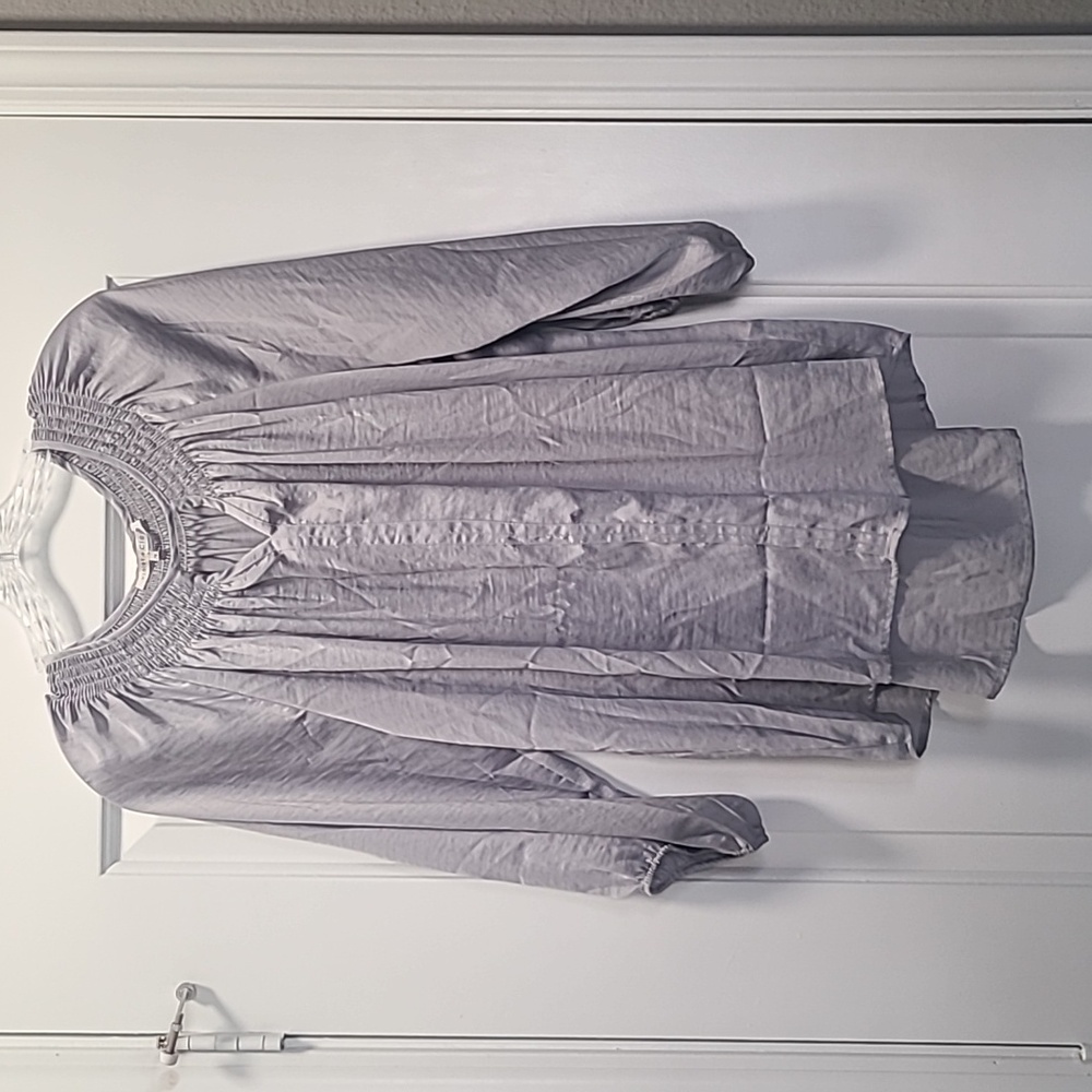 Violet & Claire Silver Blouse